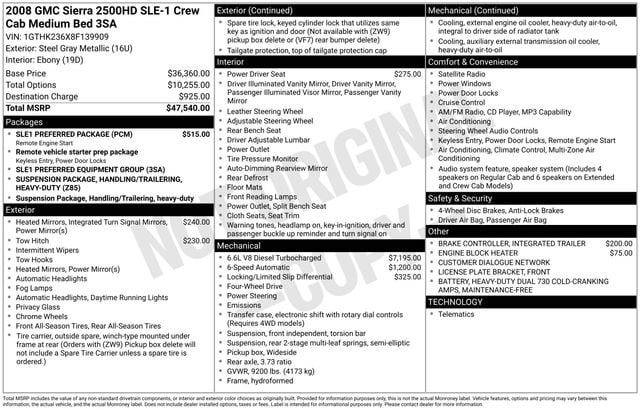 gmc sierra 2500hd 2008 1GTHK236X8F139909 image gmc sierra 2500hd 2008 1GTHK236X8F139909 image